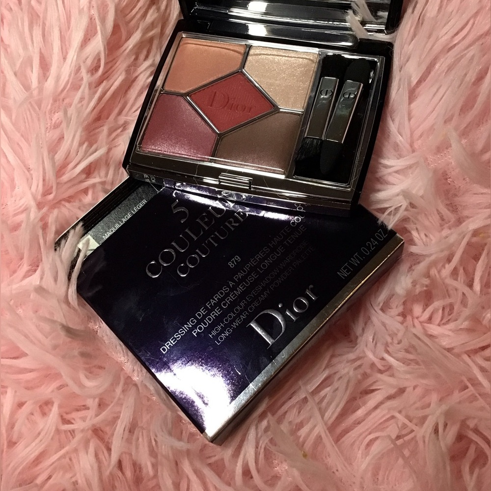 New Dior 5 Couleurs Couture Eyeshadow Palette #879 Rouge Trafalgar In Box